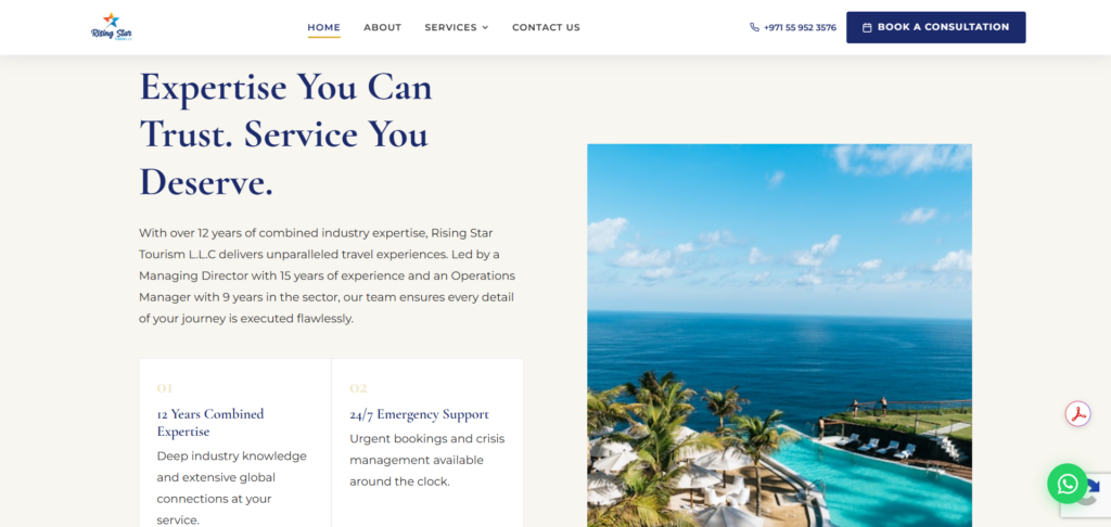Architecting Digital Prestige for a Dual-Market Luxury Travel Consultancy