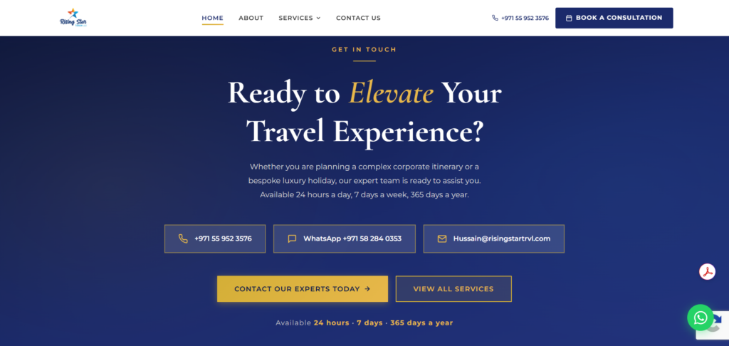 Architecting Digital Prestige for a Dual-Market Luxury Travel Consultancy
