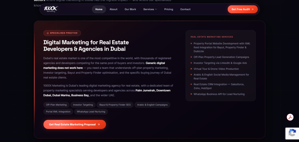 Architecting a Performance-First Digital Authority for Dubai's Most Competitive Markets