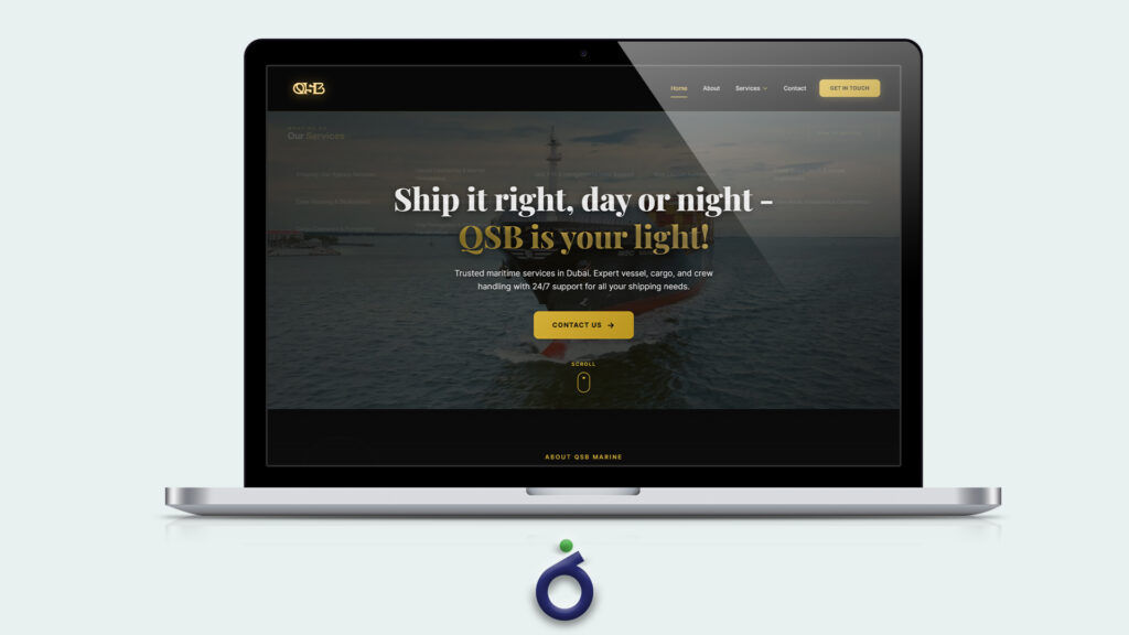 Architecting 24/7 Digital Authority for Dubai’s Premier Ship Agency case study